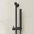 Drea Thermostatic Shower System With 3 Body Sprays, Slide Bar and Hand Shower - Matte Black, , large image number 5