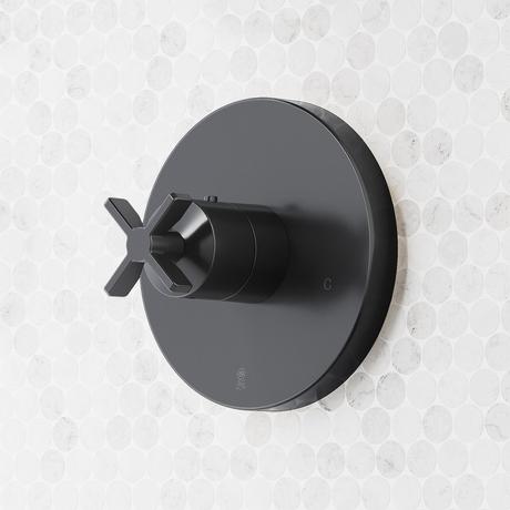 Vassor Thermostatic Shower System With Hand Shower