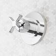 Vassor Thermostatic Shower System With Dual Showerheads and Hand Shower - Chrome, , large image number 2