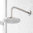 Vassor Thermostatic Shower System With Dual Showerheads and Hand Shower - Brushed Nickel, , large image number 1