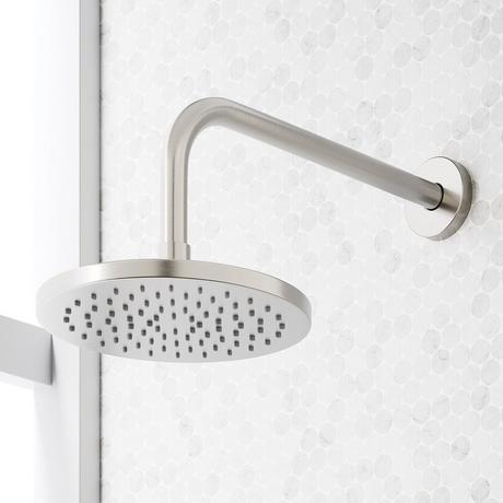 Vassor Thermostatic Shower System With Dual Showerheads and Hand Shower