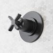 Vassor Thermostatic Shower System With 3 Body Sprays and Hand Shower - Matte Black, , large image number 2