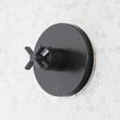 Vassor Thermostatic Shower System With 3 Body Sprays and Hand Shower - Matte Black, , large image number 4