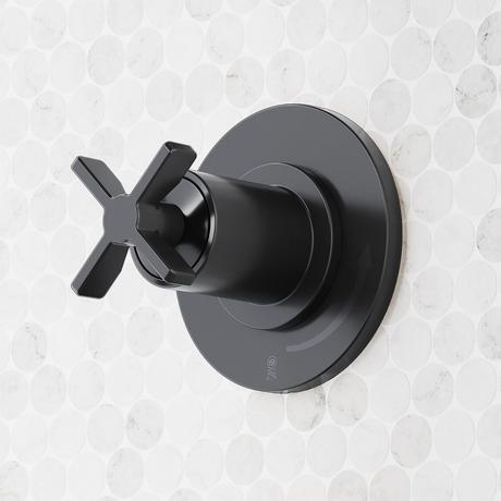 Vassor Thermostatic Shower System With 3 Body Sprays and Hand Shower