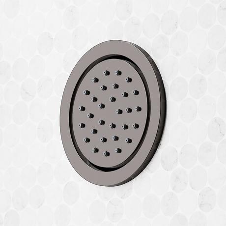 Vassor Thermostatic Shower System With 3 Body Sprays and Hand Shower