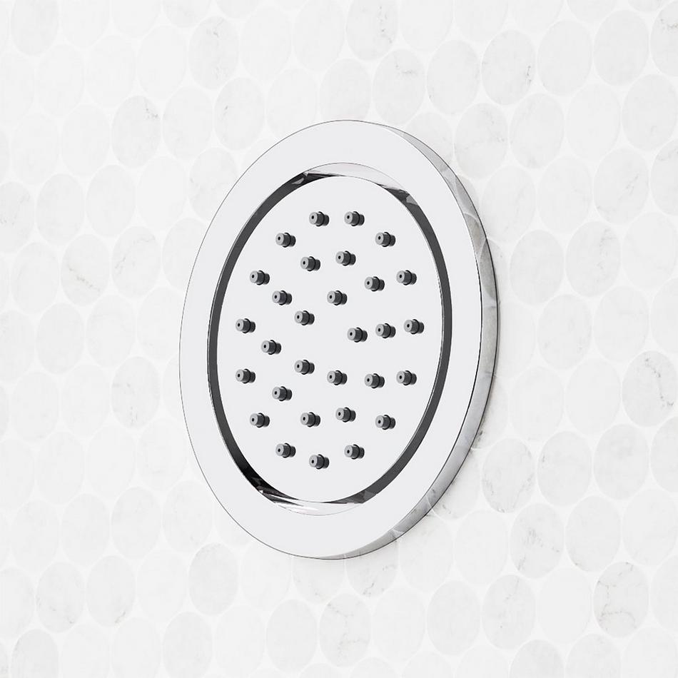 Vassor Thermostatic Shower System With 3 Body Sprays, Slide Bar and Hand Shower - Chrome, , large image number 6