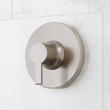 Lentz Thermostatic Shower Valve Trim and 1/2" Rough-In Valve - Lever Handle - Brushed Nickel, , large image number 0