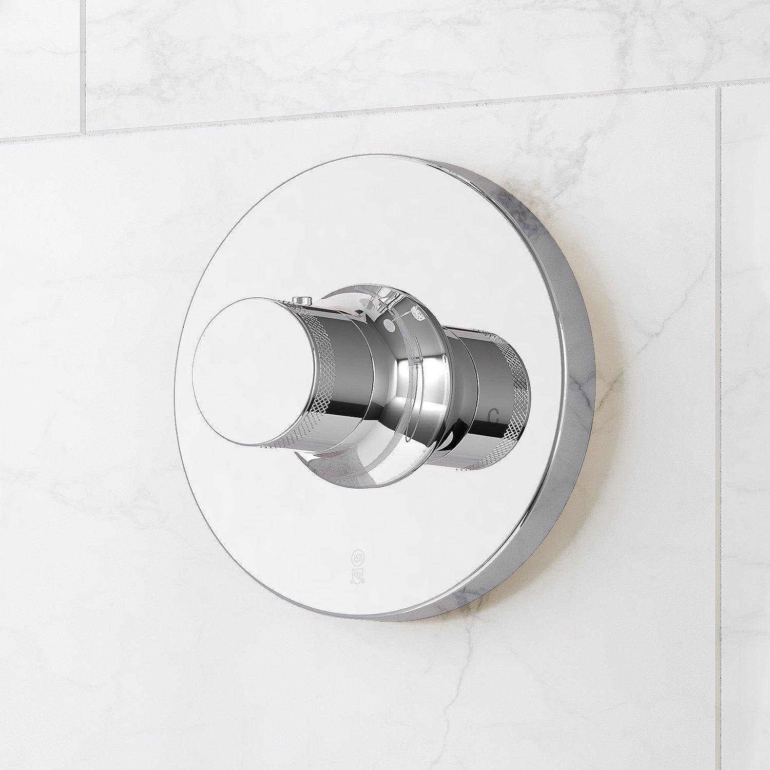 Lentz Thermostatic Shower Valve Trim - Lever Handle