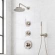 Lentz Thermostatic Shower System With Hand Shower - Lever Handles, , large image number 1