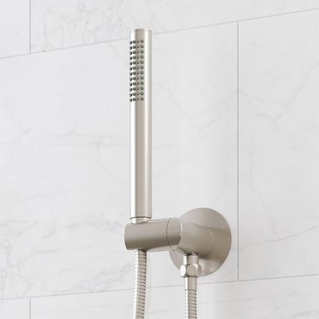 Lentz Thermostatic Shower System With Hand Shower - Lever Handles