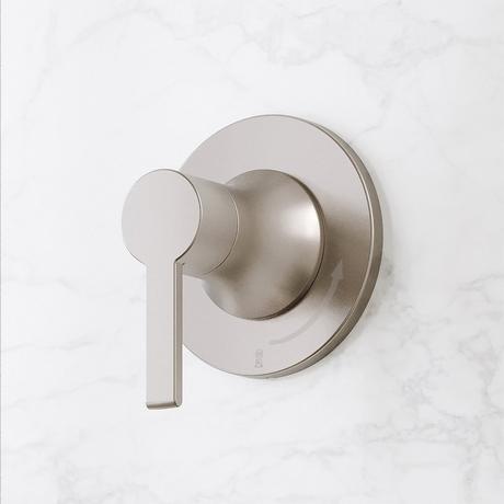 Lentz Thermostatic Shower System With Hand Shower - Lever Handles