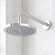Lentz Thermostatic Shower System With Slide Bar and Hand Shower - Lever Handles - Chrome, , large image number 1