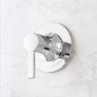 Lentz Thermostatic Shower System - Dual Showerheads, Slide Bar and Hand Shower - Lever - Chrome, , large image number 3