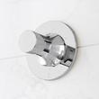 Lentz Thermostatic Shower System - Dual Showerheads, Slide Bar and Hand Shower - Knob - Chrome, , large image number 2