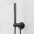 Lentz Thermostatic Shower System With 3 Body Sprays and Hand Shower - Lever Handles - Matte Black, , large image number 5