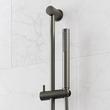 Lentz Thermostatic Shower System - 3 Body Sprays, Slide Bar and Hand Shower - Knob - Matte Black, , large image number 5
