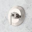 Elita Thermostatic Shower Valve Trim and 1/2" Rough-In Valve - Lever Handle - Polished Nickel, , large image number 0