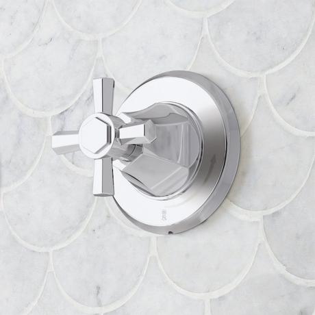 Elita In-Wall Shower Volume Control Handle - Cross Handle