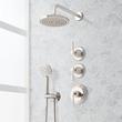 Elita Thermostatic Shower System With Hand Shower - Lever Handles, , large image number 3