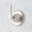 Elita Thermostatic Shower System With Slide Bar and Hand Shower - Lever Handles - Polished Nickel, , large image number 2