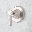 Elita Thermostatic Shower System With Slide Bar and Hand Shower - Lever Handles - Polished Nickel, , large image number 3