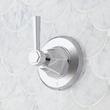 Elita Thermostatic Shower System With Dual Showerheads and Hand Shower - Lever Handles - Chrome, , large image number 2