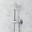 Elita Thermostatic Shower System With Dual Showerheads and Hand Shower - Lever Handles - Chrome, , large image number 5