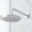 Elita Thermostatic Shower System With 3 Body Sprays and Hand Shower - Cross Handles - Chrome, , large image number 1