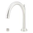 Lentz 4-Hole Roman Tub Faucet and Hand Shower - Less Handles - Brushed Nickel, , large image number 0