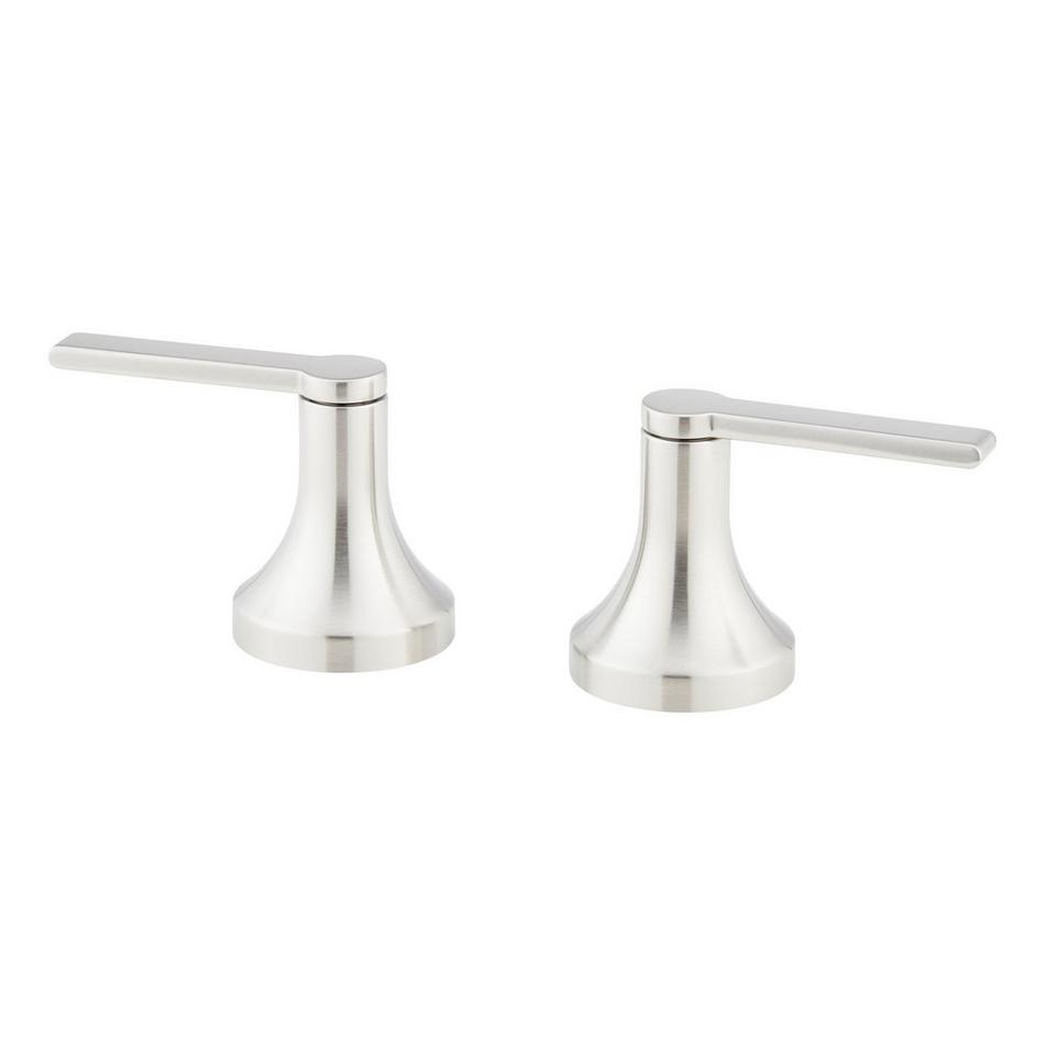 Lever Handles for Lentz 4-Hole Roman Tub Faucet and Hand Shower - Brushed Nickel, , large image number 0