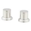 Knob Handles for Lentz 4-Hole Roman Tub Faucet and Hand Shower - Brushed Nickel, , large image number 0