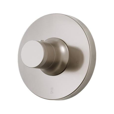 Lentz Thermostatic Shower Valve Trim - Less Handle - Brushed Nickel