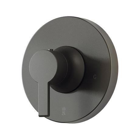 Lever Handle for Lentz Thermostatic Shower Valve Trim - Matte Black