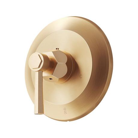 Lever Handle for Elita Thermostatic Shower Valve Trim - Brushed Gold