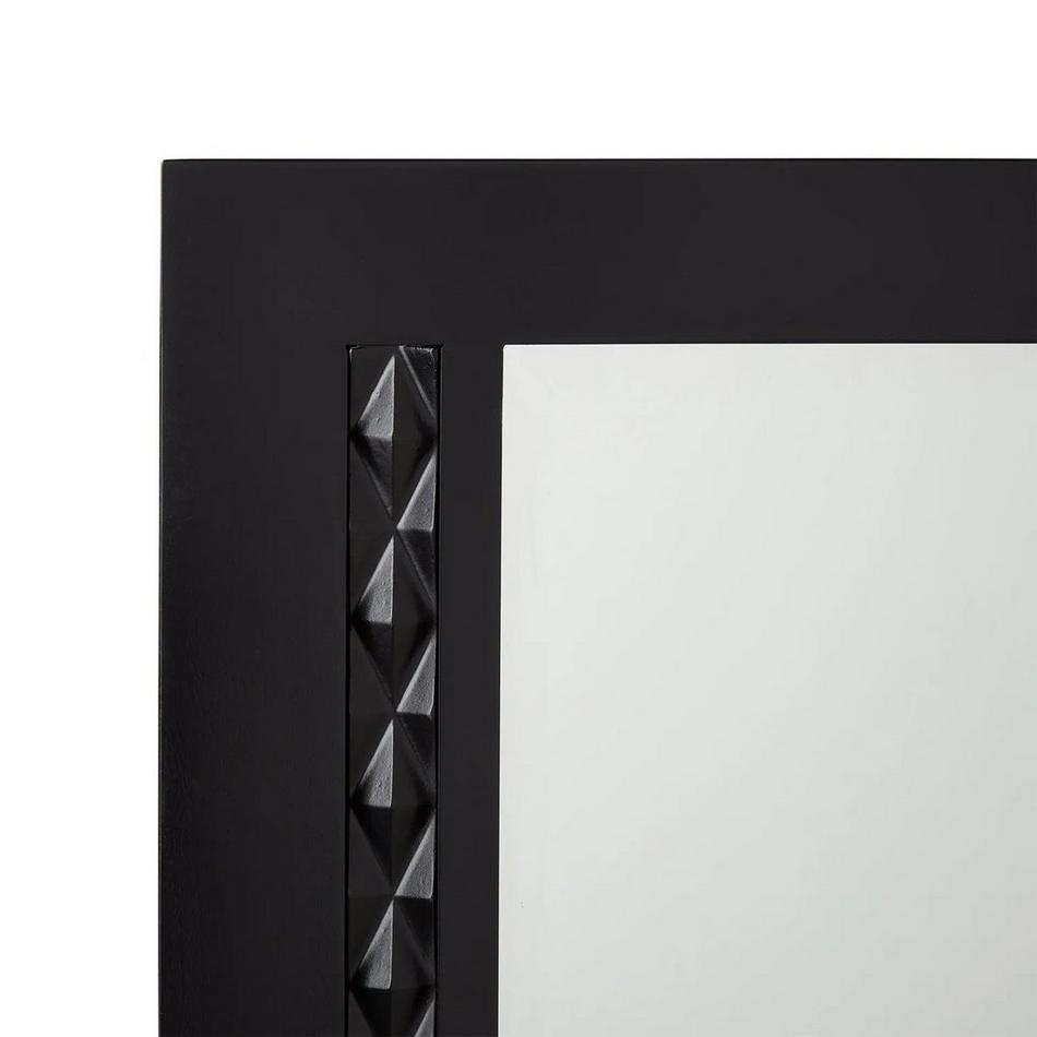 Thorton Mahogany Vanity Mirror - Black, , large image number 4