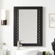 Thorton Mahogany Vanity Mirror - Black, , large image number 0