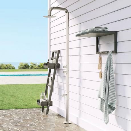 Marisol Stainless Steel Outdoor Shower