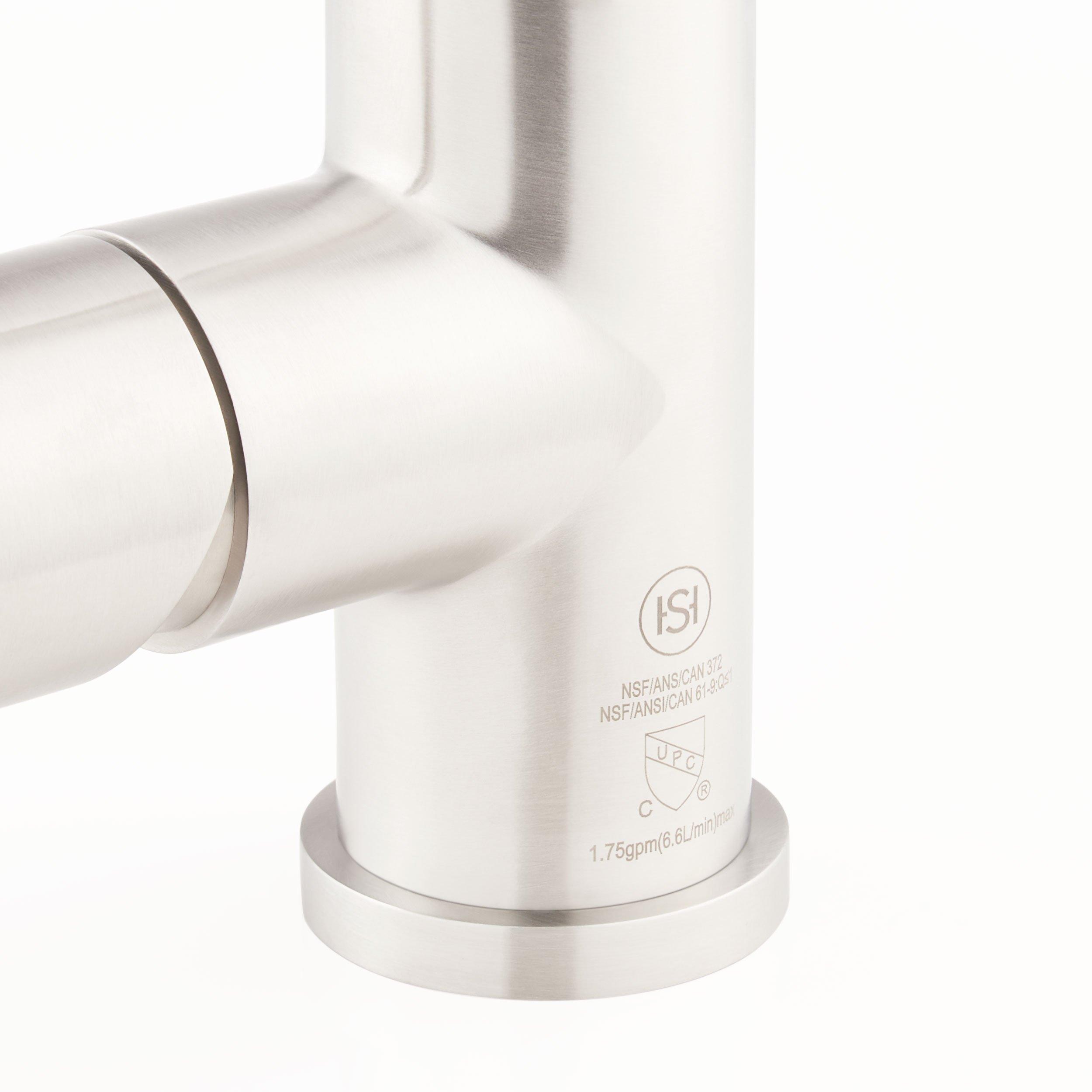 Kadence Single-Hole Stainless Steel Outdoor Kitchen Faucet