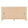 60" Arrietty Double Vanity with Outlets - Natural Bamboo - Vanity Cabinet Only, , large image number 2