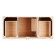 48" Arrietty Vanity with Outlet - Natural Bamboo - Vanity Cabinet Only, , large image number 3