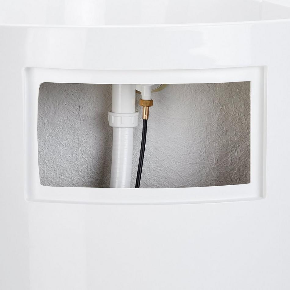 55" Kamiza Walk-In Freestanding Japanese Soaking Tub, , large image number 5