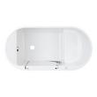 55" Kamiza Walk-In Freestanding Japanese Soaking Tub, , large image number 7
