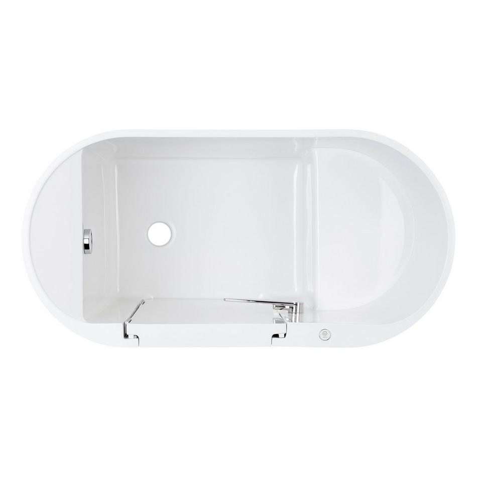 55" Kamiza Walk-In Freestanding Japanese Soaking Tub, , large image number 7