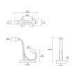 Prue Cast Iron Double Hook, , large image number 2