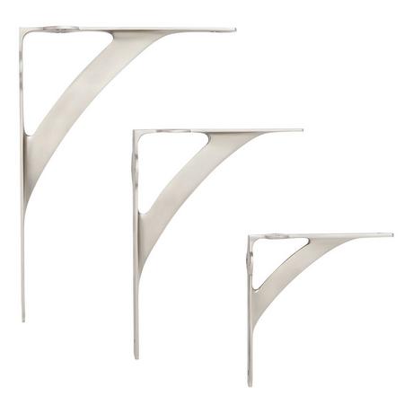 Veruca Brass Shelf Bracket