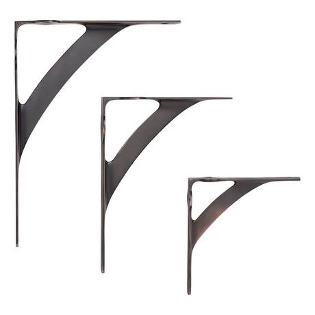 Veruca Brass Shelf Bracket