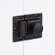 Percival Brass Cabinet Latch - Matte Black, , large image number 2