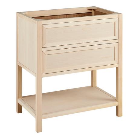 30" Robertson Console Vanity - Unfinished - Vanity Cabinet Only