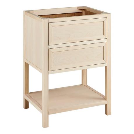 24" Robertson Console Vanity - Unfinished - Vanity Cabinet Only