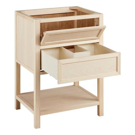 24" Robertson Console Vanity - Unfinished - Vanity Cabinet Only